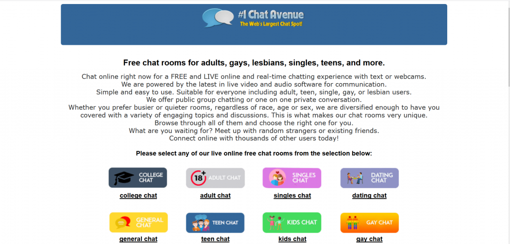 Gay chat avenue