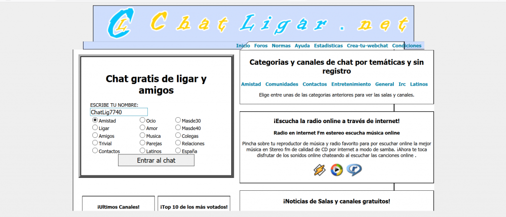 Chat ligar